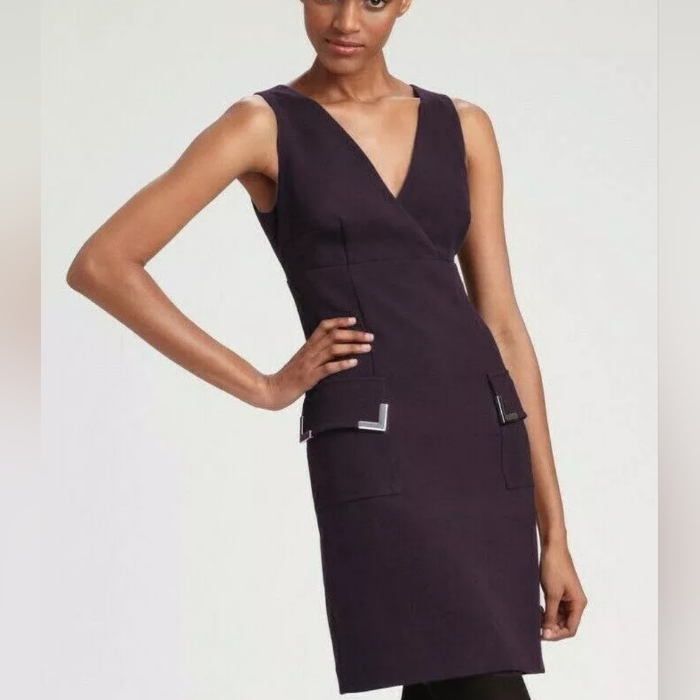 Michael Kors Purple Dress with Pockets